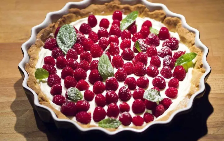 lisnato tijesto i maline/