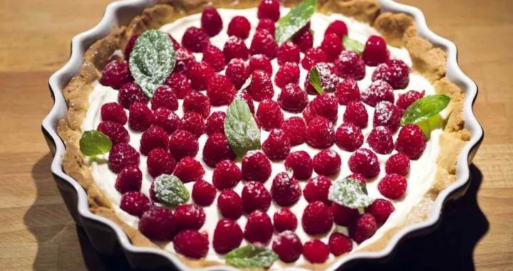 lisnato tijesto i maline/