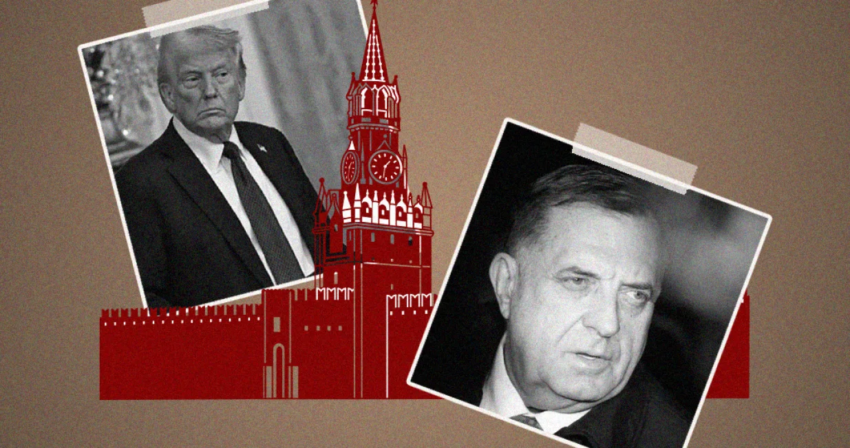 Vizual za kolumnu, Milorad Dodik, Donald Trump, parada u Moskvi/Benjamin Krnić