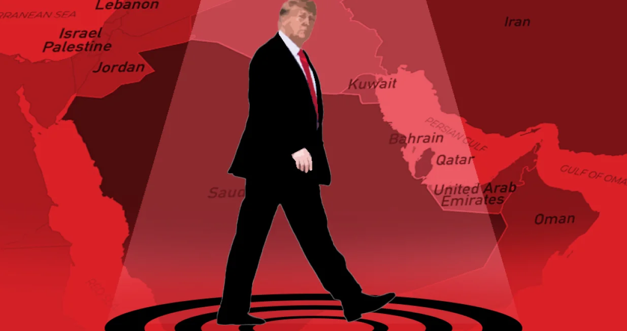 Donald Trump, Bliski istok, Iran, vizual za kolumnu/Benjamin Krnić