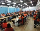 Radnici u &scaron;trajku glađu, ga&scaron;enje rudnika, Prijedor/