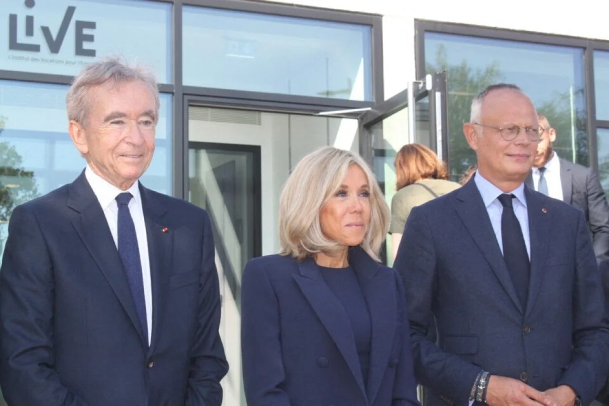 Bernard Arnault i gospođa Macron/