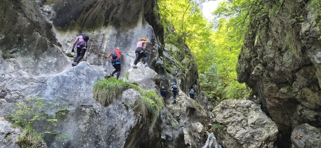 Ferrata Hvadnik, Slovenija/Tanja Cerić