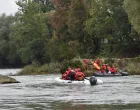 Banjaluka, BiH - 14. oktobar 2021:U sklopu projekta "EU za bolju civilnu za&scaron;titu" danas je u Banjaluci održana zavr&scaron;na terenska vježba timova za urbano traženje i spa&scaron;avanje, spa&scaron;avanje na vodi i timova za kamp menadžment Bosne i Hercegovine/