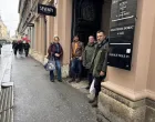 Osnivači izdavačke kuće "Izdanja Buna"/Miljenko Jergović/