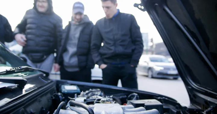 Mahalci okupljanje oldtajmeri automobili/Damir Deljo