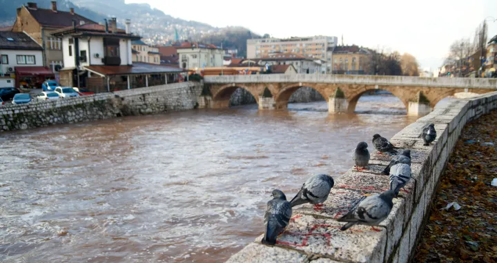 Sarajevske ulice nakon novembarskih padavina/Damir Deljo