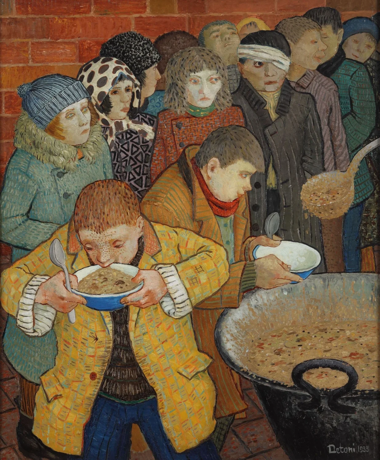 Marijan Detoni, "Prehrana", 1935. /GORAN VRANIĆ/Goran Vranic