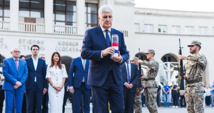 Dragan Čović, predsjednik HDZ-a BiH, obilježavanje godi&scaron;njice akcije "Lipanjske zore", oslobađanje doline Neretve/X.com