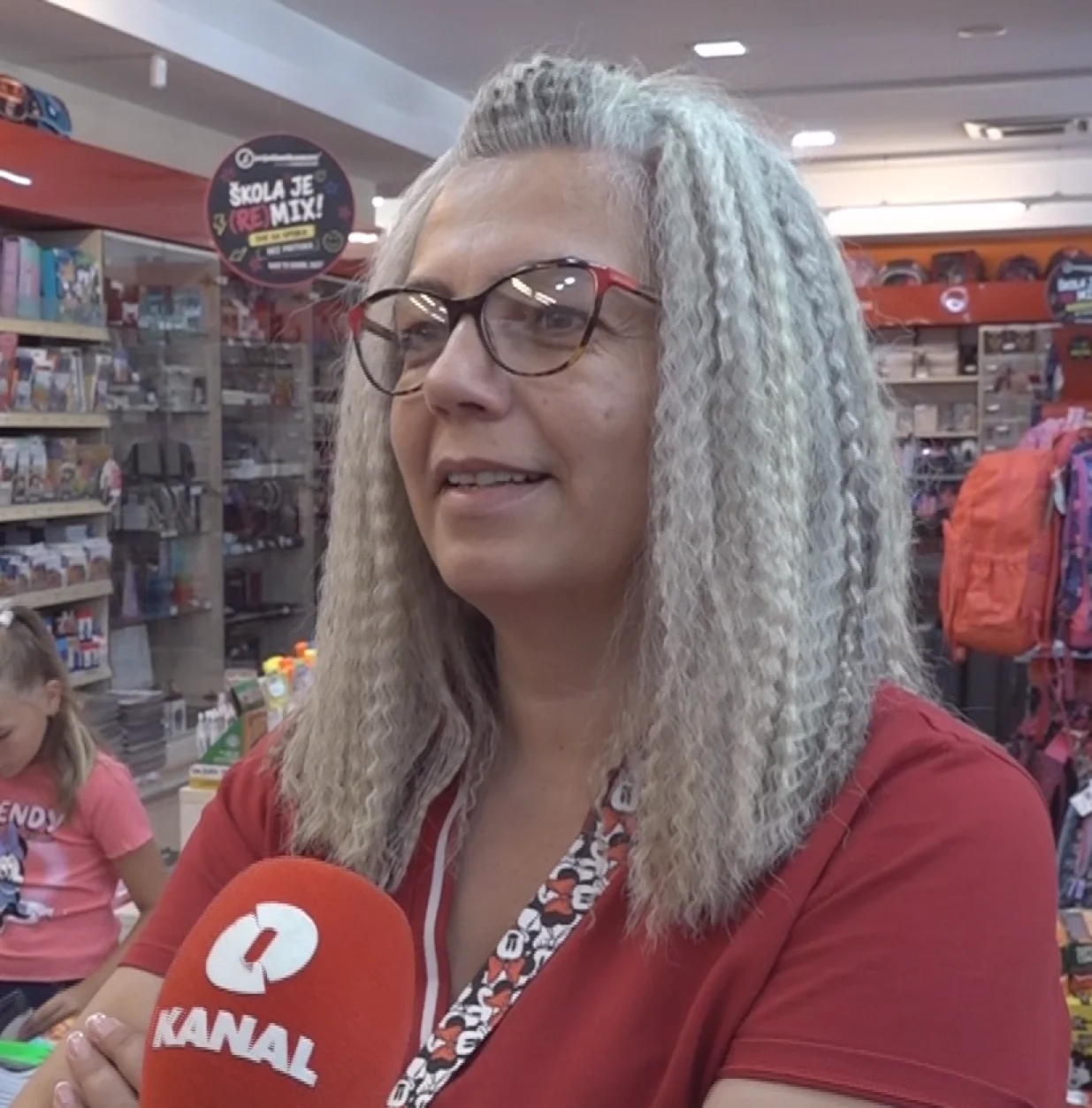 Elma Zec, poslovođa knjižare Svjetlostkomerc/Okanal