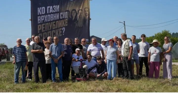 Bilbord Podnovlje, solarni paneli, Restart Srpska/