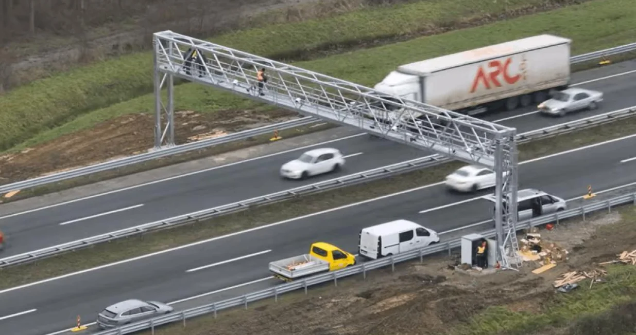 Na autocestama u Hrvatskoj postavljaju se novi portali/
