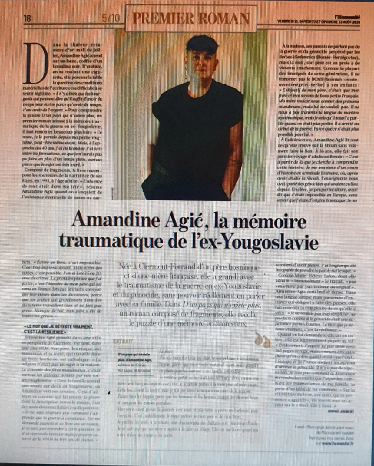 Les Inrockuptibles o Amandine Agic/
