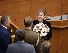 TALIN, 2. septembra (FENA) - Estonski parlament je u srijedu izabrao ustavnu pravnicu Ulle Madise za novu predsjednicu ove baltičke zemlje, čime je postala druga žena na toj uglavnom ceremonijalnoj funkciji./Fena