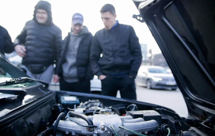 Mahalci okupljanje oldtajmeri automobili/Damir Deljo
