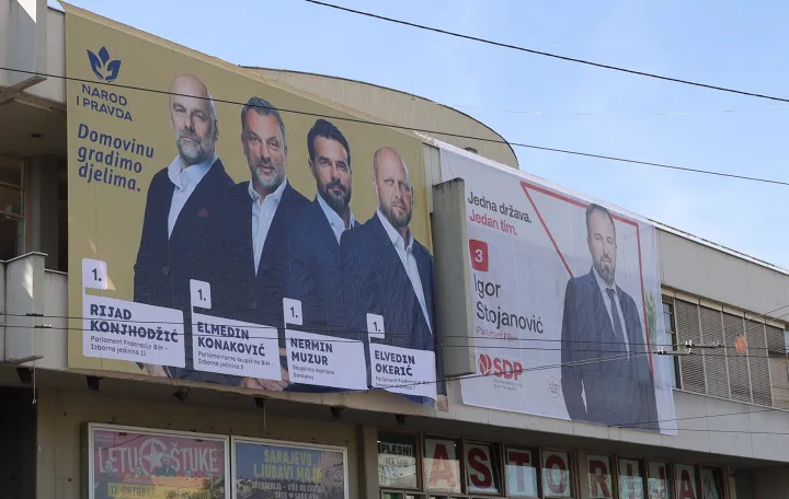 Predizborni plakati 2026 predizborna kampanja početak/Senad Gubelić