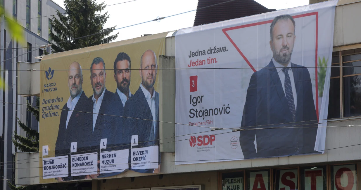 Predizborni plakati 2026 predizborna kampanja početak/Senad Gubelić