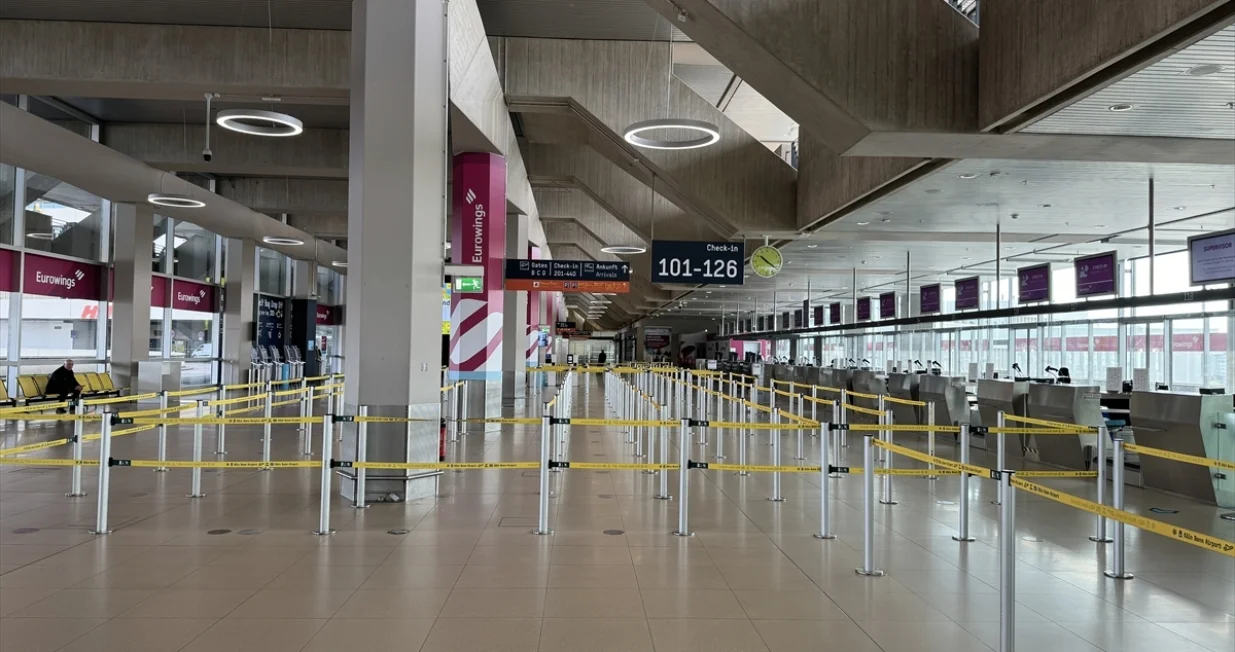 Otkazani letovi na aerodromima u Njemačkoj, Njemačka/Anadolija