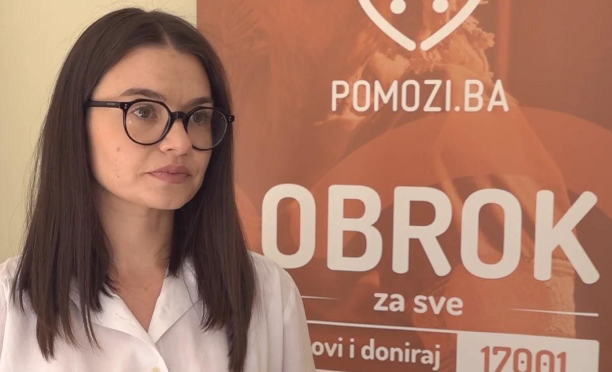 Maja Arslanagić Hrbat, glasnogovornica Udruženja Pomozi.ba/