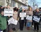 Protesti udruženja Život na uglju protiv eksploatacije mrkog uglja u Kamengradu/