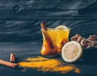 Citrusni napitak s kurkumom i biberom//