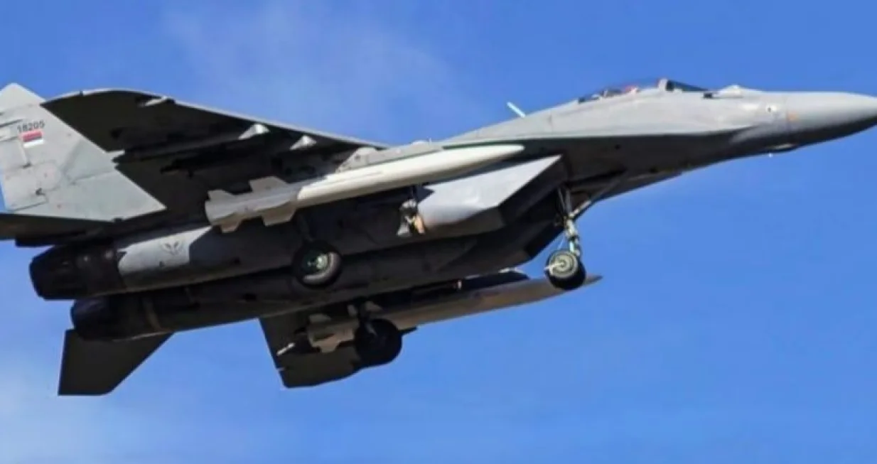 MIG-29, Srbija, srbijanski avion, hipersonična kineska raketa/Prtsc