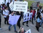 Protest u Sarajevu zbog tramvajske nesreće/Harun Muminović