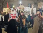 Vi&scaron;e stotina studenata okupilo se u Aleji kampusa Univeziteta u Banjaluci kako bi dali podr&scaron;ku studentima u Srbiji./Goran Dakić